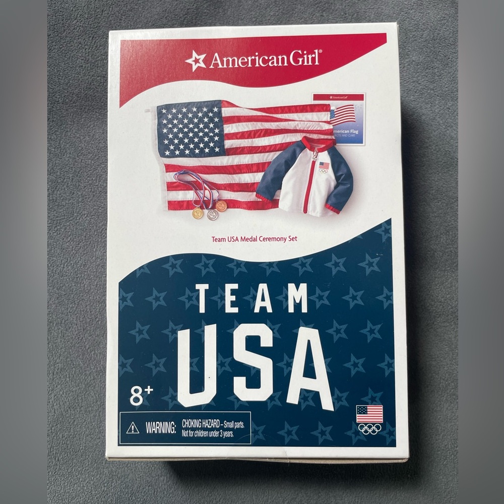 NEW! American Girl Team USA Medal Ceremony Set